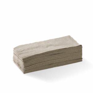 1/8 Fold Natural Lunch Napkin 1 Ply