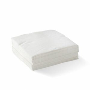 2 Ply White Cocktail Napkin