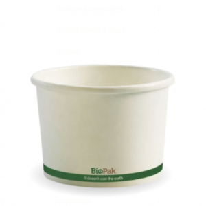 16oz Paper Bowl - White
