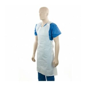 Bastion Apron White Standard Duty - Tear Off
