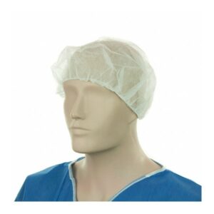 Bastion Bouffant Hat White 21"