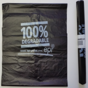 EPI Black Rubbish Bag 600 x 300 x 1200mm - 120L
