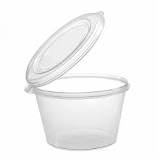 50ml Sauce Container with Hinged Lid