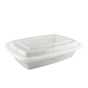 750ml Rectangular Takeaway Container with Dome Lid