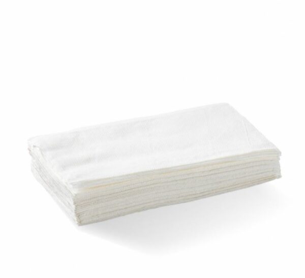 Single Saver White Dispenser Napkin 1 Ply