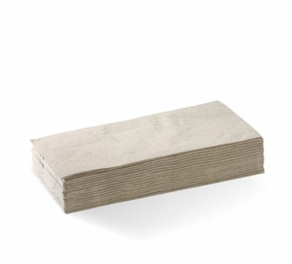 1/8 Fold Natural Dinner Napkin 2 Ply