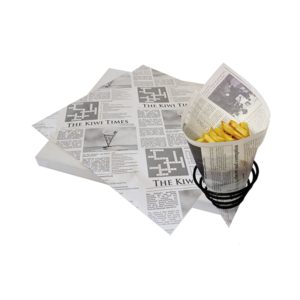 Kiwi Times Printed Greaseproof Sheets 18cm x 20cm